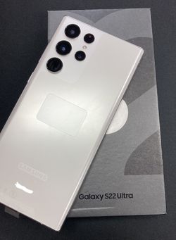 New In Box Unlocked Samsung S22 Ultra 256GB Incredible!