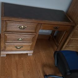 Solid Wood Desk. 