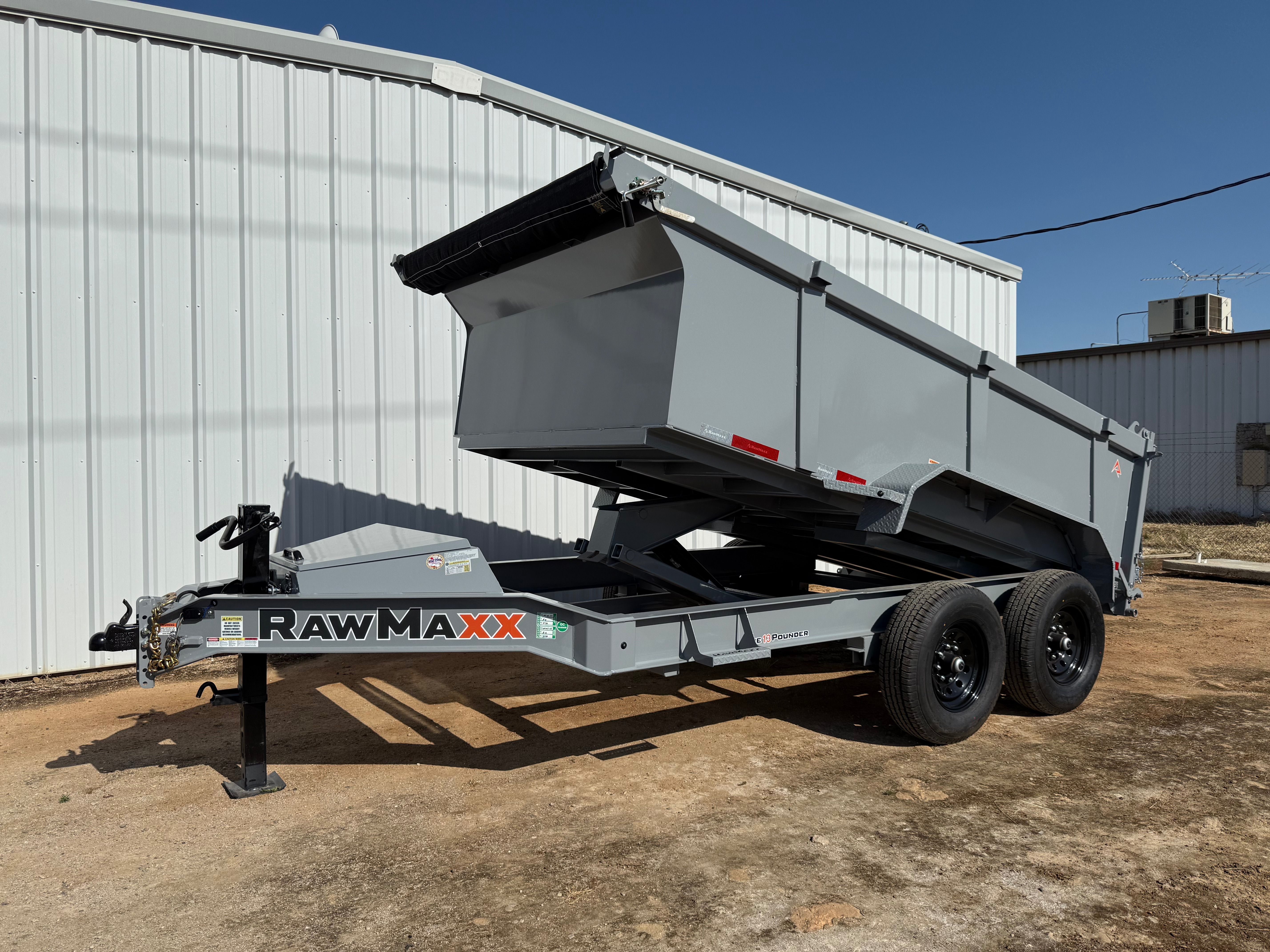 2026 RawMaxx LPX Dump Trailer