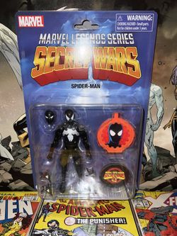 Marvel Legends Secret Wars Black Suit Spider-Man 