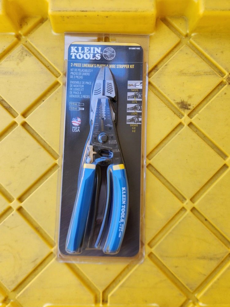 Klein Tools
Pliers and Wire Stripper Tool Set 2-Piece