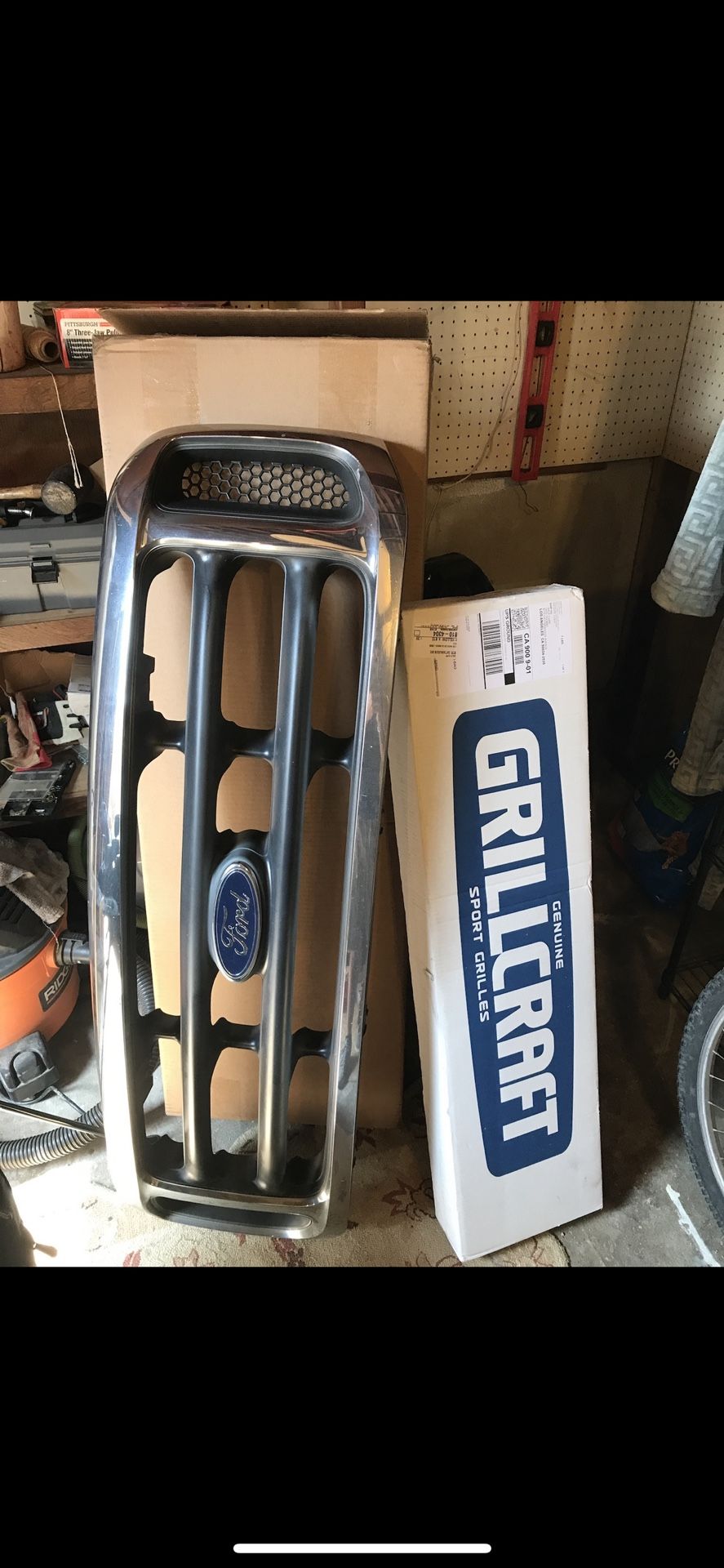 F350 Grill And New Grill Inserts