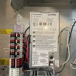 Lutron HomeWorks HWI-PNL-8 Lighting Control Panel with RPM Modules