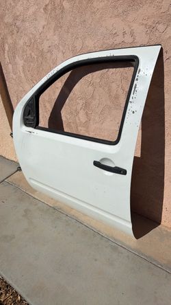 White Car Door Shell with Handle