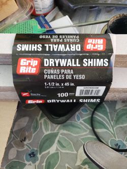 Grip Rite Drywall Shims 75 Out Of 100 Pack