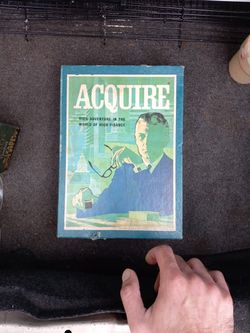 Aquire Vintage 60's Board Game