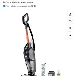BISSELL CrossWave HydroSteam Plus Steam Cleaner