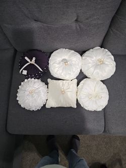 Handmade Wedding Ring Pillows