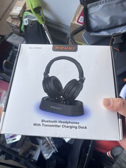 NOUUI Wireless TV Headphones NU-TV002 Black