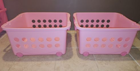 Set Of Wheeled Storage