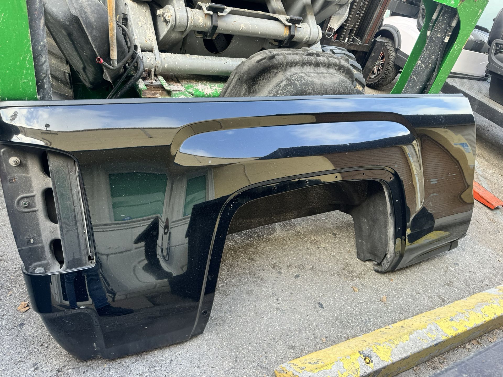 2014-2018 GMC Sierra Denali pick truck 1(contact info removed) passenger side bed quarter Panel great shape.