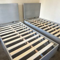 Twin Bed Frames With Mattresses 