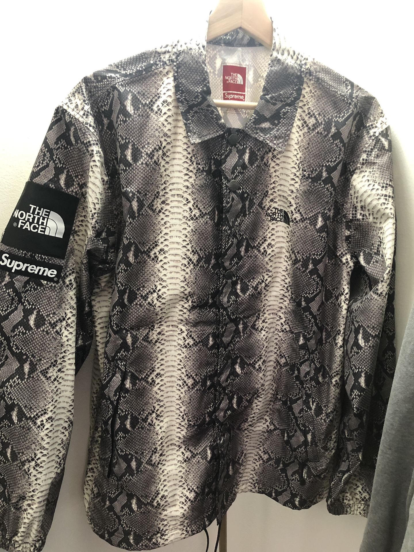 Supreme x The North Face Snakeskin Coach Jacket