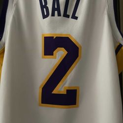 Lonzo Ball Rookie Lakers Jersey