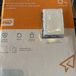 Western Digital Disco duro externo portátil de 5TB