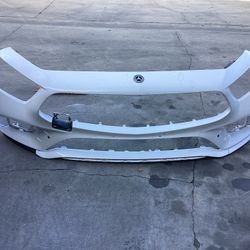 2019-2020-2021 MERCEDES  CLS CLS53 CLS 450 AMG FRONT BUMPER COVER USED OEM 