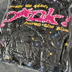 Black Pink Spider Hoodie 