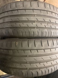 Tires 265-35r19 Continental