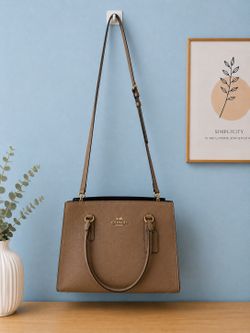 Coach Tatum Carryall Tote Bag – Taupe