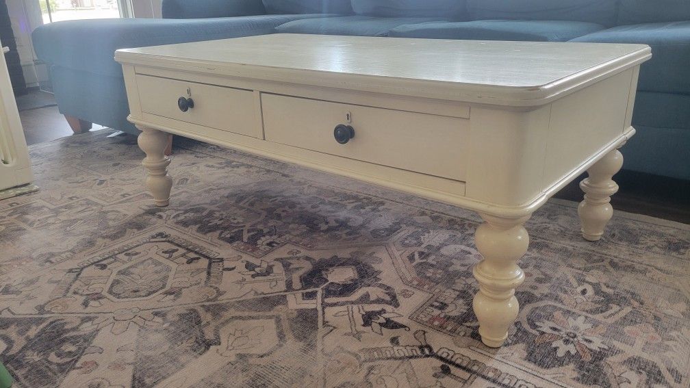 White Coffee Table