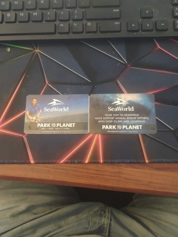 2 SeaWorld Tickets