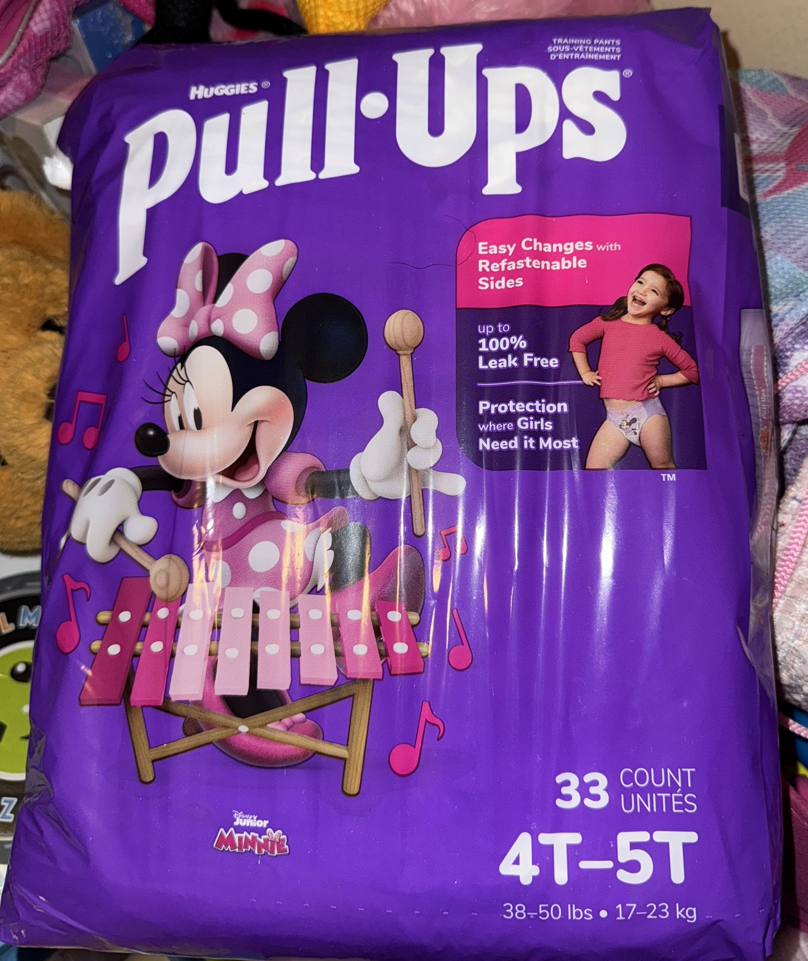 33 Count Huggies Pull Ups Never Opened