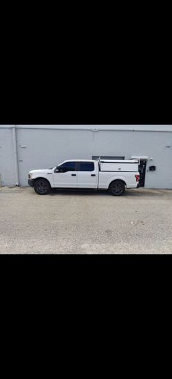 Ford f150 topper bed cap ladder rack tool