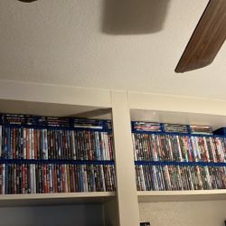 Over 300 Blu Rays