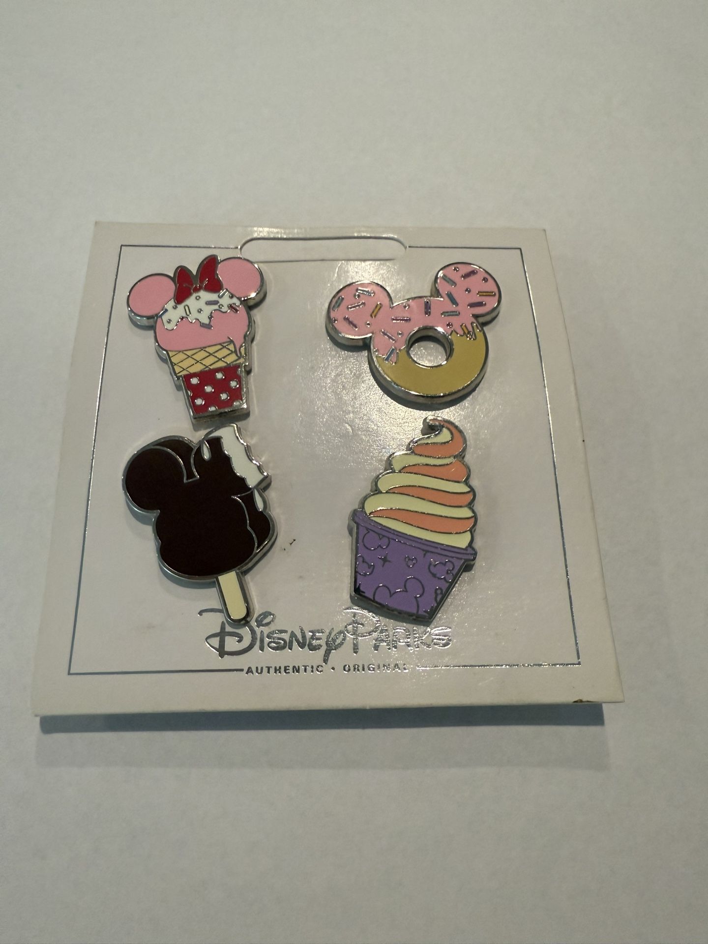 Disney Park Treats Pin Set