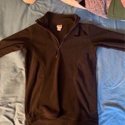 Everlast women’s 1/4 pull-up fleece sweater