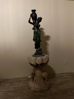 Bronze statue