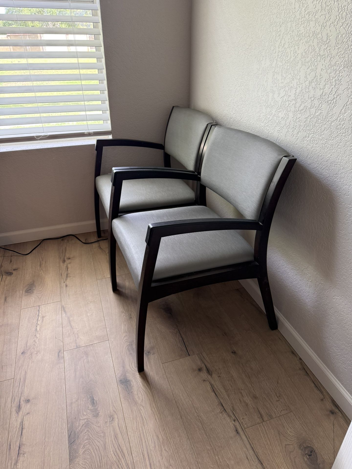 4 Office Chairs, Filing Cabinet, & Patio Furniture/Loveseat – Bundle or Separate (Pickup Only)