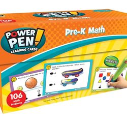 Power Pen Learning Cards: Pre-K Math