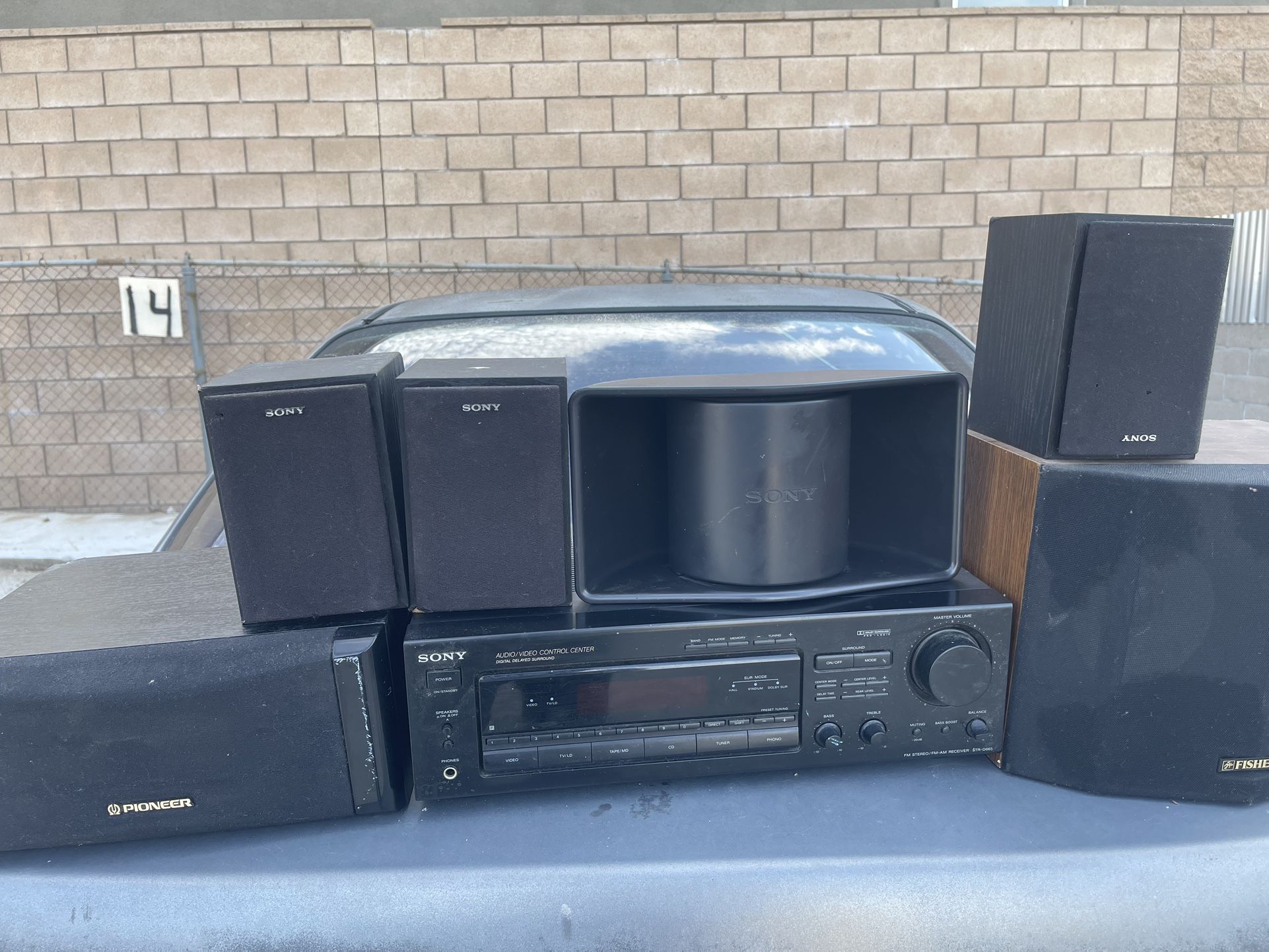 SONY FM Stereo/fm/am Receiver