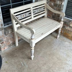 Selling Antique Wooden Bench