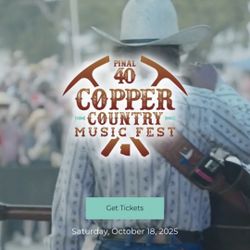 Copper Country GA Tickets 