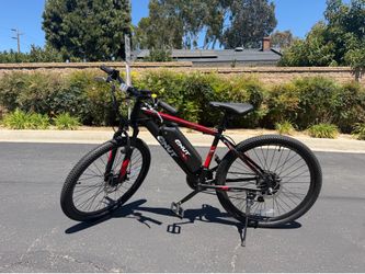 Qnut E-bike black and red edition