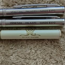 Venetian & Wynn Encore Ball Point Pens.