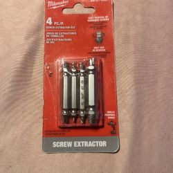 Milwaukee M2 Steel Screw Extractor Set (4-Piece)