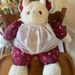 1990’s Vintage Plush Creations Inc Stuffed Teddy Bear - Compare $80