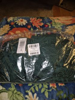 Crinkle Gauze With Lace Puff Short Sleeve Blouse 