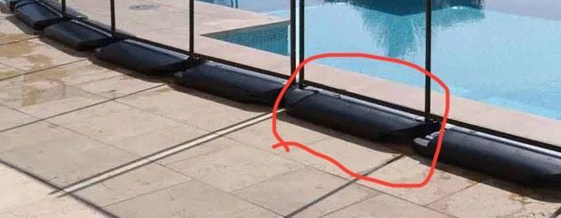Guardian Pool Fence No Holes Bases