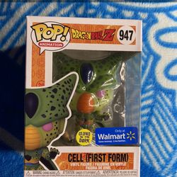 Dragon Ball Z - Cell First Form Glow Walmart Exclusive Pop! Viny