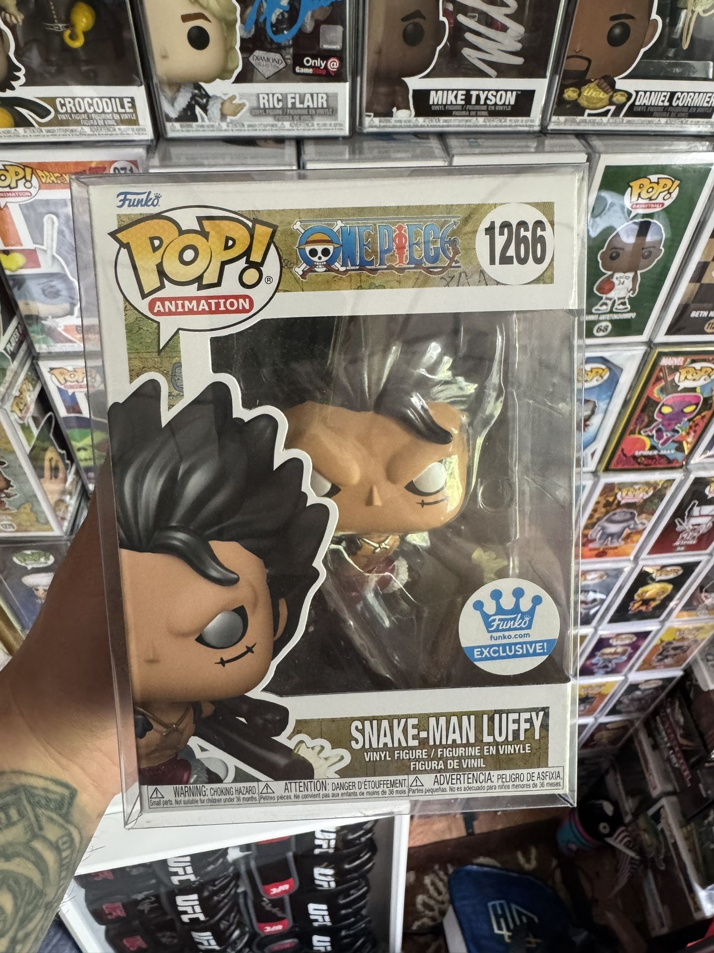 Snake Man Luffy Funko