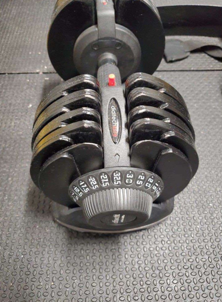 Adjustable Dumbbell Set (11-71.5lbs) And Arm Blaster