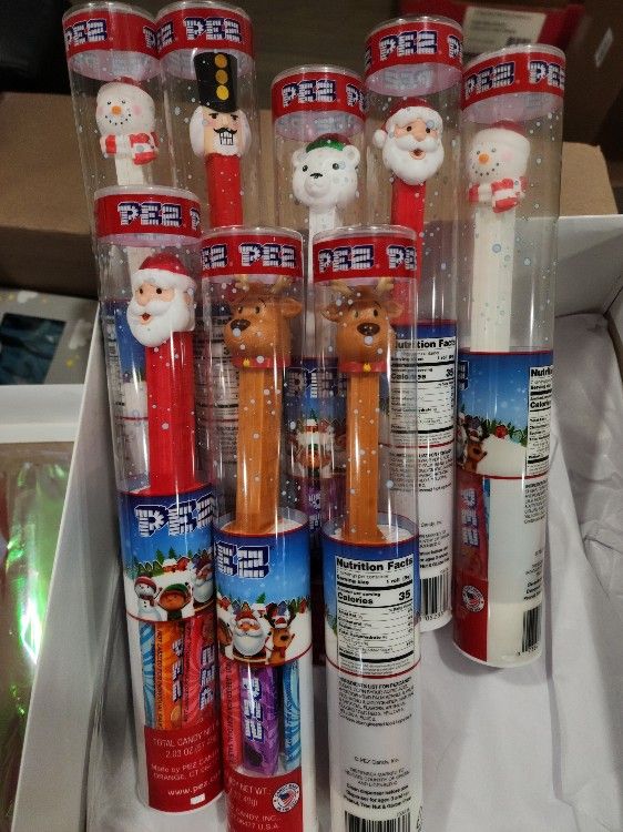 8 - PEZ Holiday Candy Dispensers