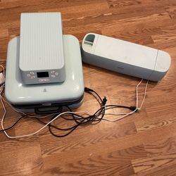 heat press and cricut design machine 
