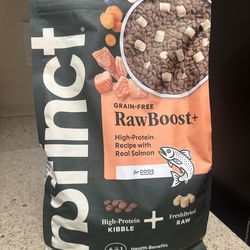 Instinct Raw Boost Grain Free Recipe with Real Salmon Natural Dry Dog Food