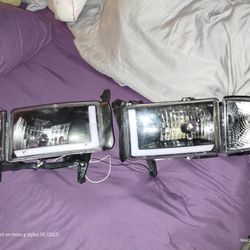 1(contact info removed) DODGE RAM 1500 LED HEADLIGHTS 