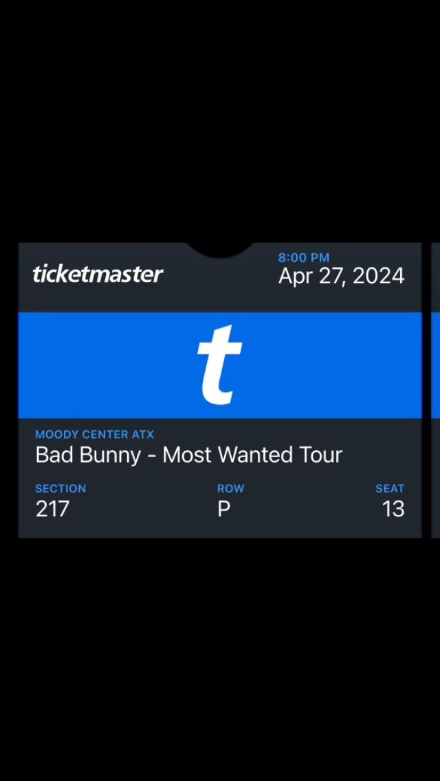 Bad Bunny - Most Wanted Tour Tickets (Austin, Tx 